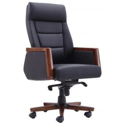 Кресло руководителя ХАВАСАН (ХАВАСАН) Оверлорд ЕКС-770 кожа черное / HAWASAN Overlord EX-770