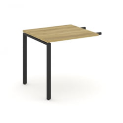 Брифинг-приставка CОНCЕПТ CН.БР-000 Дуб Винченцо Черный / CONCEPT CN.BR-000