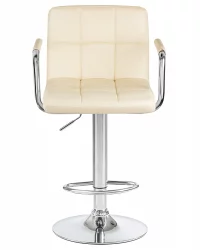 Стул барный ДОБРИН КРУГЕР АРМ Кремовый / DOBRIN KRUGER ARM