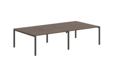 Бенч-система 4-местная ЕДИС ЕУВСТ 3116 Дуб Денвер темный Мокко / EDIS EUWST