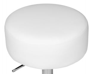 Пуф ДОБРИН ДЭННИ (белый ПУ) / DOBRIN DANNY PU)