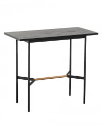 Стол барный Кнобб 120*60 Черный / Knobb