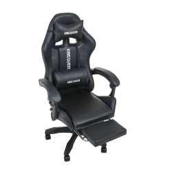 Кресло 1206 КИНГКУЕЕН цвет черный с массажем 1206-блаcк-масс / KINGQUEEN 1206-black-mass