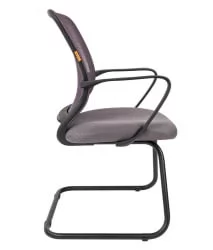 Кресло для посетителей CХАИРМАН 698 В (В) Серый / CHAIRMAN (V)