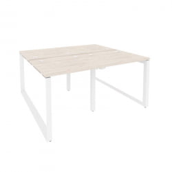 Рабочая станция на О-образном м/к ОНИКС О.МО-Д.РС-4.0.7 Денвер Светлый/Белый / ONIX O.MO-D.RS-4.0.7