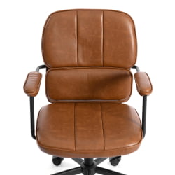 Кресло АЛПХА иск. кожа, Бровн (коричневый) / ALPHA Brown