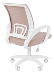 Детское кресло CХАИРМАН ТИН (КИДС) 103 белый пластик БАРНИ (БАРНИ) Зефир / CHAIRMAN (KIDS) (BARNI)