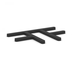 Соединитель Т-образный для бенча (1 шт.) CОНCЕПТ CН.С-ТОБ Черный / CONCEPT CN.S-TOB