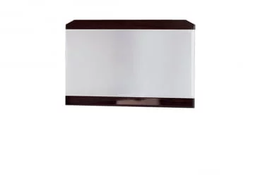 Зеркало Ронда №313 Венге Белый глянец