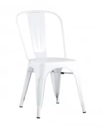 Стул ТОЛИКС с высокой спинкой Белый глянцевый / TOLIX
