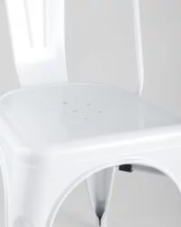 Стул ТОЛИКС с высокой спинкой Белый глянцевый / TOLIX