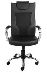 Кресло для руководителя АВ 134 Черное / AV