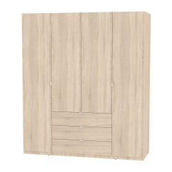 Шкаф распашный Р-198х180х60-3-ТР(ДСС) / R-198х180х60-3-TR(ДСС)