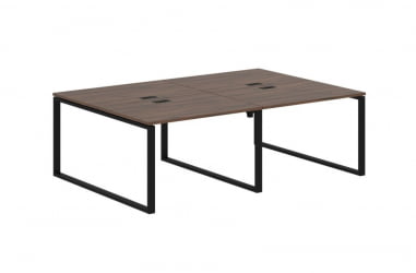 Бенч-система ЕДИС ЕКВСТ 2316 Дуб Денвер темный Черный / EDIS EQWST