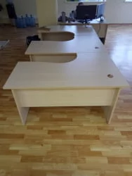 Стол эргономичный левый Альфа 63.62 Дуб кобург