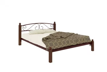 Кровать Вероника Лукс 1800х2000 Медная / Lux