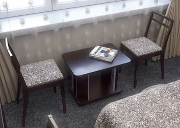 Столик журнальный ЛИГХТ С-СЖ-50 Венге Цаво / LIGHT