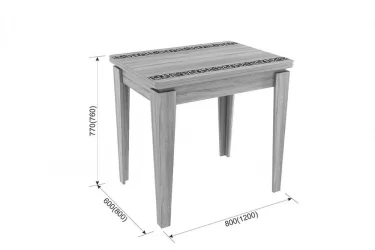 Раскладной стол Фантазия Венге