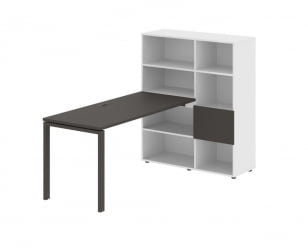 Рабочая станция ЕДИС ЕУРСТ 1115 Мокко Мокко Белый / EDIS EURST