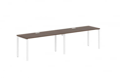 Бенч-система ЕДИС ЕУВСТ 3167 Дуб Денвер темный Белый / EDIS EUWST