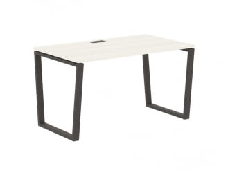 Стол письменный ЕДИС ЕВСТ 1380 Ясень Траун Мокко / EDIS EVST