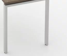 Л-образный металлический каркас с траверсами Дека 73.10.12 К Металлик матовый муар / Deka