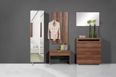 Поворотный зеркальный шкаф Дриве СП Белый / Drive SP