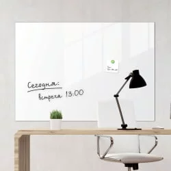 Доска магнитно-маркерная стеклянная БРАУБЕРГ 60х90 см Белая / BRAUBERG