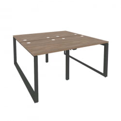 Рабочая станция на О-образном м/к ОНИКС О.МО-Д.РС-4.0.8 Дуб Аризона/Антрацит / ONIX O.MO-D.RS-4.0.8