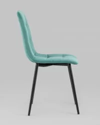 Стул Оливер велюр Морской / Oliver