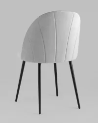 Стул для кухни Логан НЕВ велюр Светло-серый / NEW