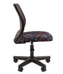 Детское кресло Чаирман ТИН (Кидс) 112 черный пластик ГАМЕ/ТВ-01 / Chairman (Kids) GAME/TW-01