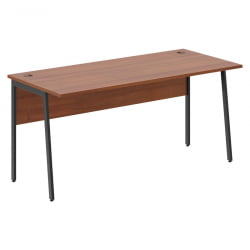 Компьютерный стол ИМАГО Плус СП-4П Орех французский Антрацит / IMAGO Plus СП-4P