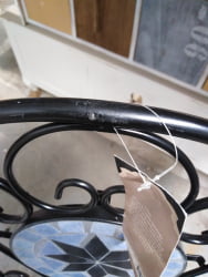 Кресло Сеcрет Де Маисон МАДЖОР ( мод. М-14530 ) металл/кожа буйвола, 65*58*75, коричневый / Secret De Maison MAJOR mod. M-14530