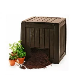 Компостер ДЕCО CОМПОСТЕР ВИТХ БАСЕ 340 Л / DECO COMPOSTER WITH BASE L