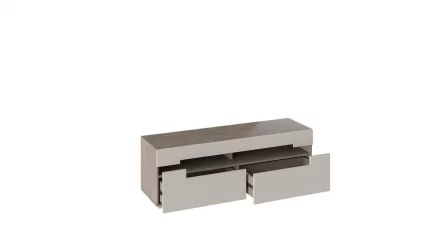 ТВ тумба Фьюжн ТД-260.03.12 Дуб Сонома трюфель Бежевый