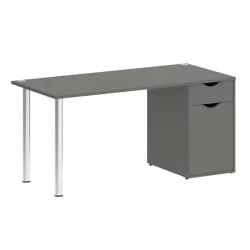 Стол письменный ХОМЕ ОФФИCЕ ВР.СП-3-158.1 Металлик / HOME OFFICE VR.SP-3-158.1