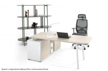 Кресло рабочее Т198686 СПУТНИК/А СЕРЫЙ/СЕРЫЙ / SPUTNIK/A