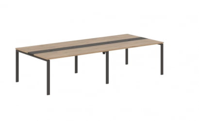 Переговорный стол ЕДИС ЕУCТ 3114 Дуб Денвер светлый Мокко / EDIS EUCT