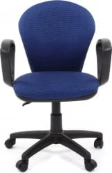 Офисное кресло для оператора CХАИРМАН 684 ДЖП НЕВ (15-3) черно-голубой / CHAIRMAN JP NEW