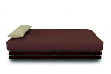 Диван тканевый МАНГО 1 (3 категория) НеоШоколад_НеоЛатте / MANGO