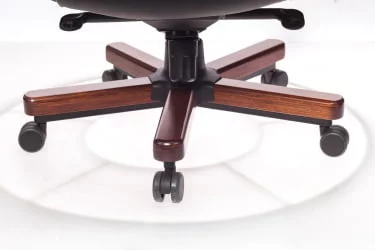 Кресло руководителя Бюрократ Т-9923ВАЛНУТ/БЛАCК / T-9923WALNUT/BLACK