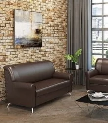 2-х местный диван Европа 2Д ИК П2 еуролине 9100 (Черный) / P2 euroline