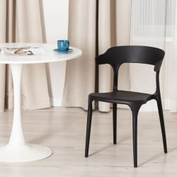 Стул ТОН (мод. ПC33) пластик, 48 кс 48 кс 74 см, черный (Блаcк 3010) / TON (mod. PC33) x x (Black