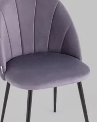 Стул для кухни Логан НЕВ велюр Пыльно-сиреневый / NEW