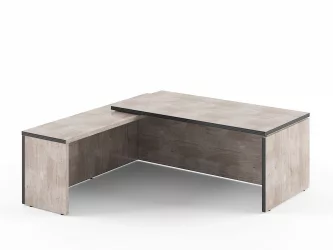 Стол руководителя левый ТCТ 2020 Л (Дуб Каньон) / TCT L