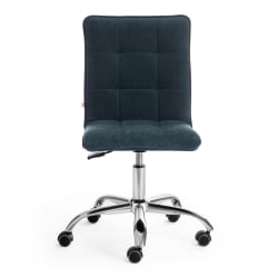 Кресло ЗЕРО велюр Cлермон, малахит, 089 / ZERO Clermon,