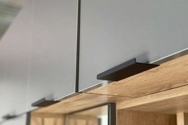 Антресоль Бери МПР-026 Дуб крафт золотой/графит / MPR-026