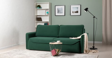 Диван-кровать ЭЛИОТ ТД 444 Гулати 11 (хвойный зеленый)