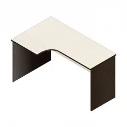 Стол для персонала Р.РС-14 (левый) венге/дуб молочный